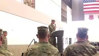 LTC Hessel, ONG Chg of Command, 741 Brigade Eng Battalion, 41st Div