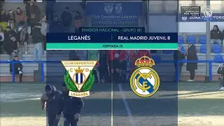 Leganés - Real Madrid Juvenil B (J15 - División Nacional Juvenil) - RMTV
