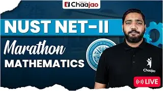 🔴 NUST NET-II Mathematics 2026 | Exam-Focused MCQs Marathon