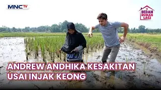 Andrew Andhika kesakitan usai injak keong UKBR