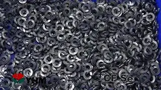 Arandela de resorte O.D 11.52mm｜M&aacute;quinas de muelles de compresi&oacute;n CNC CF-330-270ppm｜YHM