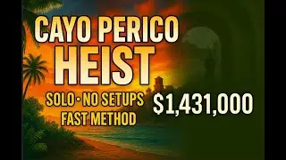 GTA V Cayo Perico Heist + Elite Challenge in 10 minutes!|The Ultimate Route|