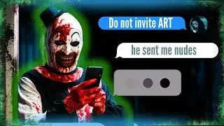 I added HORROR VILLIANS to my group chat and regret EVERYTHING 😭