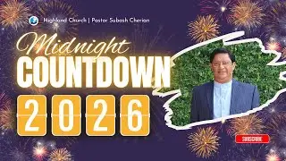 2025 New Year's Eve Service | Pastor Subash Cherian