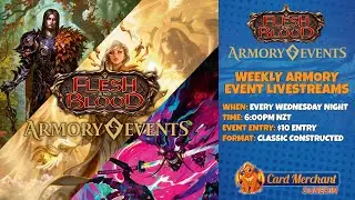 🔴 LIVE @ Card Merchant Dunedin: Armory Event - Classic Constructed | Wednesday, 30 July 2025