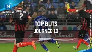 Le Top buts de la 10e journ&eacute;e