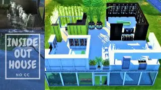 INSIDE OUT HOUSE | No CC | Sims 4 Speed Build