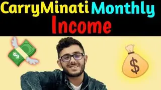 CarryMinati Monthly Income Revealed 💸💰 #shorts #carryminati #ajeynagar