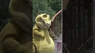 Princess And The Frog Band Louis Alligator | Disney World Castle Show | #Shorts