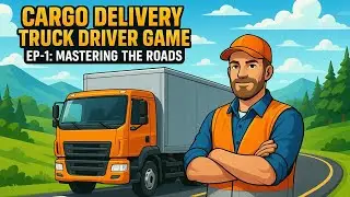 Cargo Delivery Truck Driver Game EP-1: Mastering the Roads! @RTAKGAMER #rtakgamer #car 