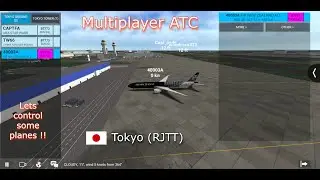 Ultimate Real Flight Simulator ATC Control in Tokyo! | RFS ATC gameplay