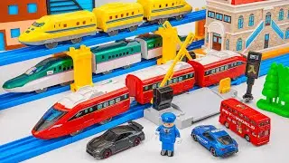 タカラトミー プラレール 新幹線シティタウン | タカラトミー トミカ 鉄道高架＆新幹線コレクション