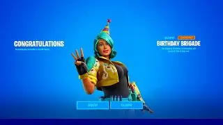 Fortnite Birthday Rewards (FREE SKIN)