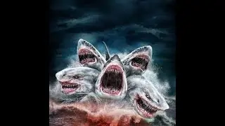 Wildlife || 5 - headed Shark Attack || 18-foot shark attack coge || Beach Beach Attack scene 2021