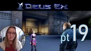 Let's Play Deus Ex (2000) [19] [Blind] Searching the Chateau