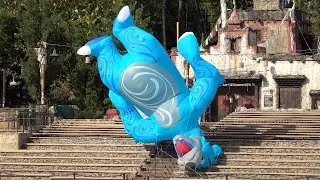 Disney KiteTails - Montage of Character Kite Landings from Five Shows at Disney's Animal Kingdom, 4K