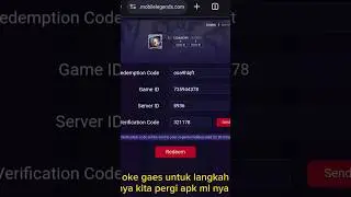 kodeeee ml terbaru gaess #gameshorts #mlbb #redeemcodeml #mobilelegends #mlredeemcode #mlbbcreatorca