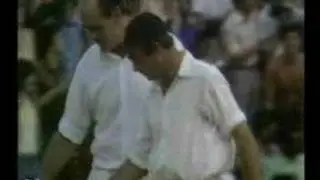 Michael Holding gets annoyed at Brian Close