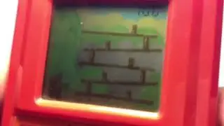 VTL vintage monkey jump LCD game gameplay