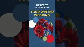 Winter Wedding color themes #winterseason #winterflowers