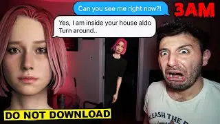 DO NOT DOWNLOAD The Ai Replika App You've Seen On TikTok AT 3AM OR SHE WILL COME TO YOUR HOUSE!