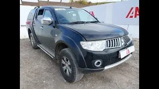Обзор машины и проверка работы двигателя MITSUBISHI L200-IV  2011г. 2.5 D 4D56 МКПП Англия H179