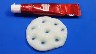 Colgate Toothpaste Slime Recipe ! How To make Slime With Colgate Toothpaste