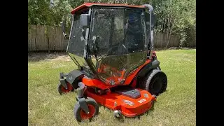2024 Kubota ZD1211 72&rdquo; Enclosed Cab Zero Turn Diesel Mower (56 Hours)