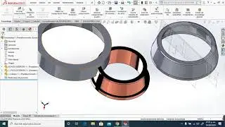 RODAMIENTO CONICO. SOLIDWORKS 2019