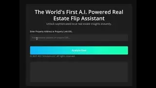 🚨 Stop wasting hours on bad real estate deals.  With the ACC AI Deal Assistant, you&rsquo;ll know if a de