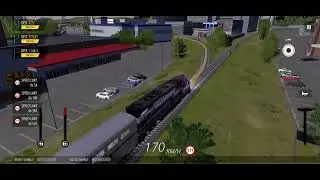 🚆 Rainy Day Passenger Train | 2 Locomotives | Train Simulator PRO USA