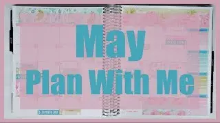 Plan With Me! May Monthly FREE printable | BeaYOUtiful Planning