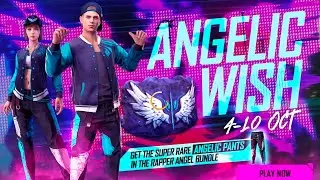 FREE FIRE NEW ANGELIC WISH EVENT NEW EVENT FREE FIRE ANGELIC PANTS FREE FIRE