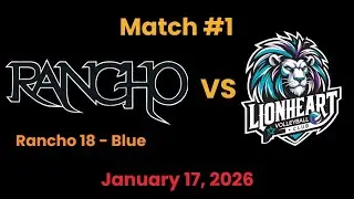 Rancho 18- Blue vs LHV 18-1 Rafiki (Lionheart Volleyball) January 17, 2026