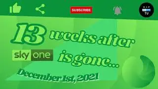 Animated Thumbnail - 13 weeks after Sky One is gone... #RIPSkyOneTV #SkyOne