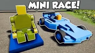MINI LEGO RC RACE!? - Brick Rigs Multiplayer Gameplay - Mini RC Race & Crashes!