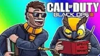 Black Ops 3 Zombies Funny Moments - Hogwarts on Harry Potters Birthday!