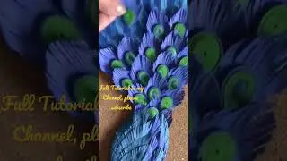 DIY Quilling Peacock #quilling #diycrafts #diy #viral #short #trending #shorts #shortsfeed