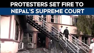 Nepal Protest GenZ | Protesters Set Nepal's Supreme Court On Fire