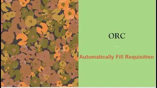 ORC ( Oracle Recruiting Cloud) -  Automatically Fill Requisition