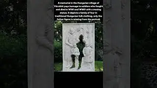 WWI and WWII Memorial in V&aacute;cr&aacute;t&oacute;t, Hungary #ww1 #ww2 #hungary #war #history #europe