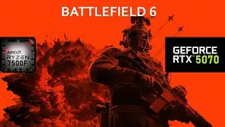 Battlefield 6 Open Beta 2 - RTX 5070 / Ryzen 5 7500f / 1440p