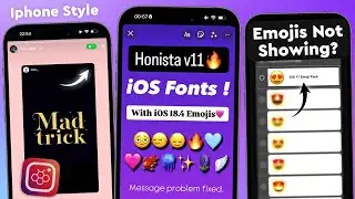 HONISTA v11 BIG Update 😱 | Fix Honista Messages & Emojis Problem | Honista iPhone story setting