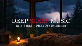Soothing Piano and Rain Sound, ( No Ads)🌧️- Relaxing Music Relieves Stress, Anxiety and Depression