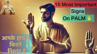 15 Most Important Signs On Your Palm✋#astrology #palmstudy #palmistry