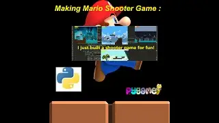I am creating a Mario style Platformer Game with shooting