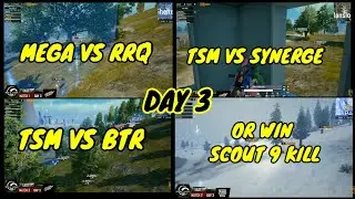 PMWL HIGHLIGHTS  ! 🔴TSM VS BTR🔴 ! 🧡SCOUT 9 KILL🧡 ! OR VS RRQ ! TSM VS SYNERGE