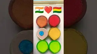 Indian Flag ❤ Bolivia Flag || Independence Day Drawing || Republic Day Drawing #short #art
