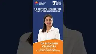 Dr Manjari Chandra at OCLF 2025 | Insights on Nutrition, Wellness & Sustainable Living