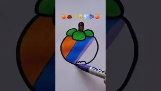🍑🌰🌱🥫🧊🫐🍑satisfying creative art #satisfying #colors #brush#emoji#freefire#art#creative #youtubeshorts